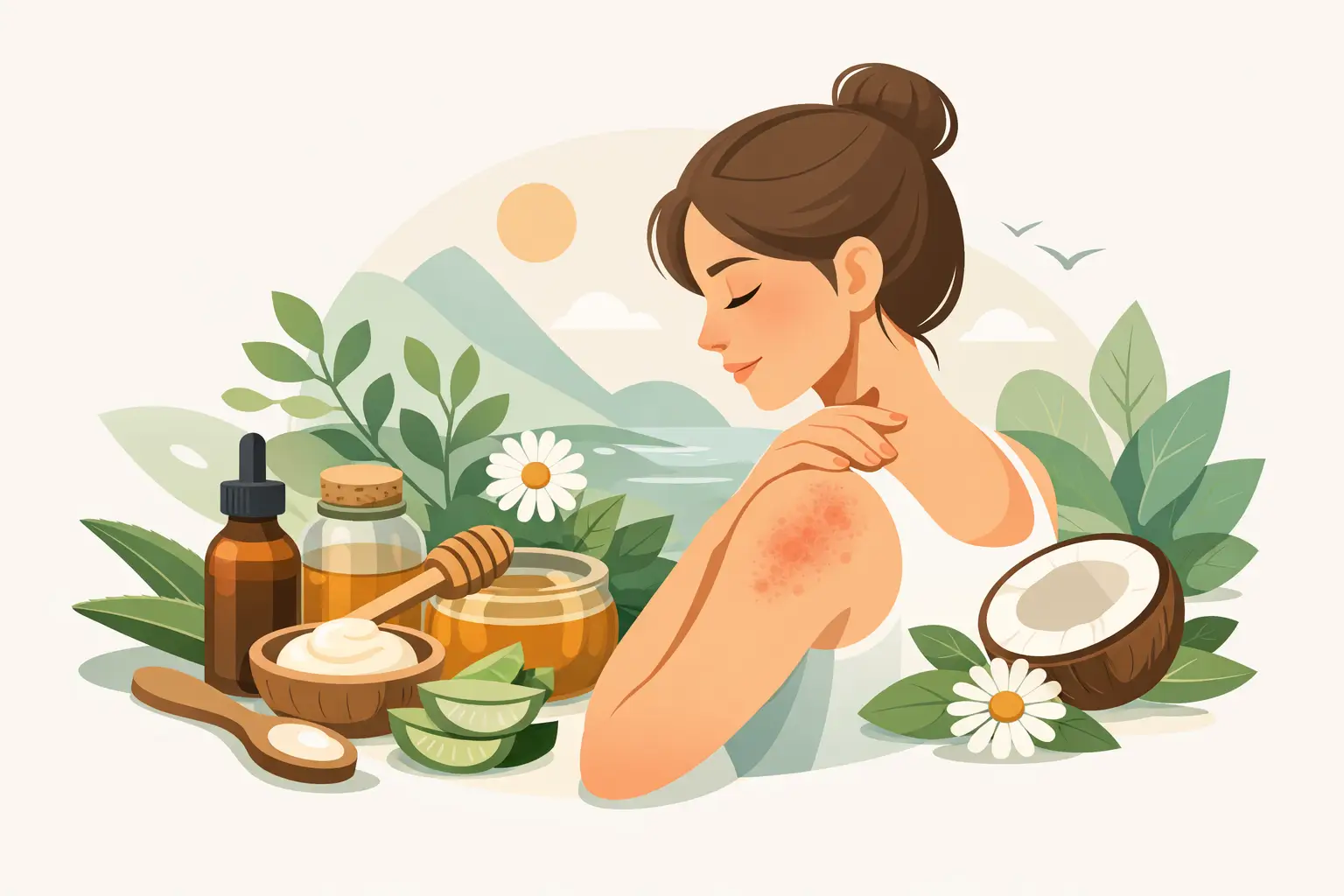 Tratamento natural para dermatite funciona?