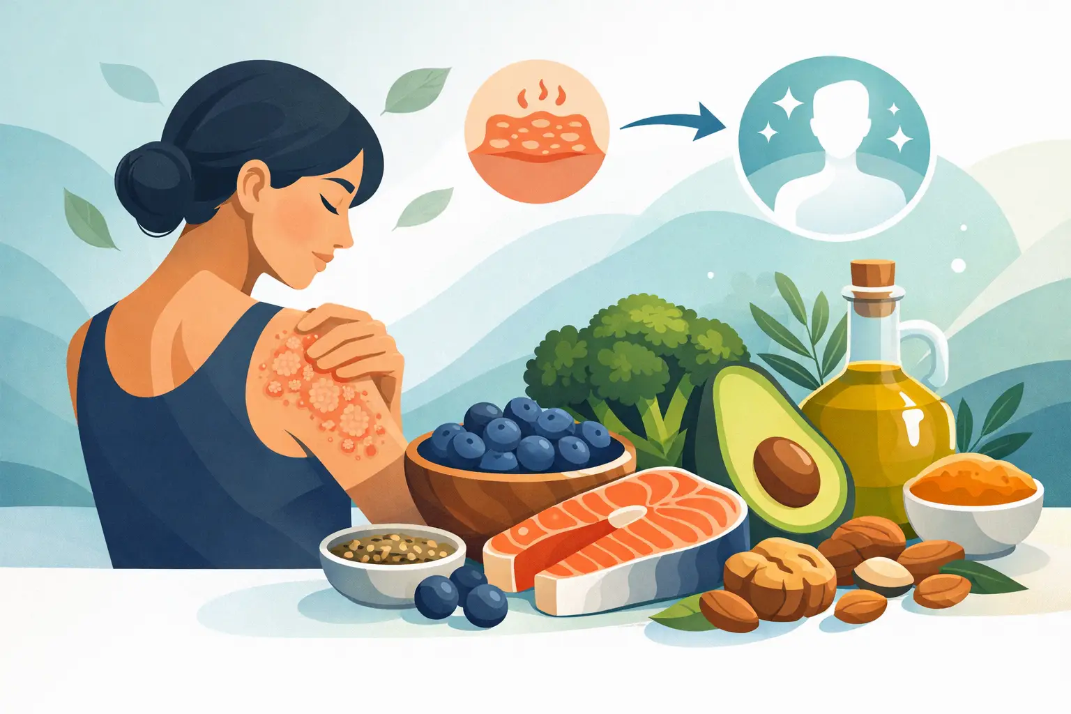Alimentos que ajudam na psoríase de verdade