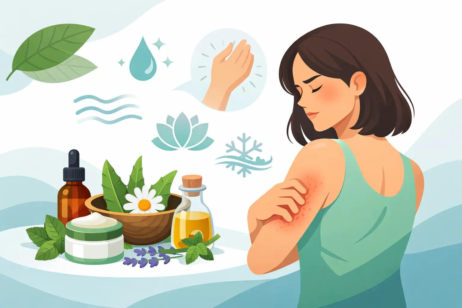 Alívio natural para coceira intensa funciona?